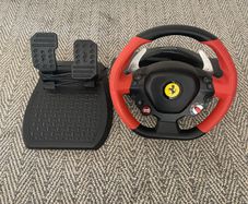 Trustmaster Ferrari Racing Wheel & Pedals