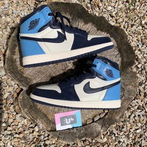 Get Chic Premium Jordan 1 Mid UNC Obsidians