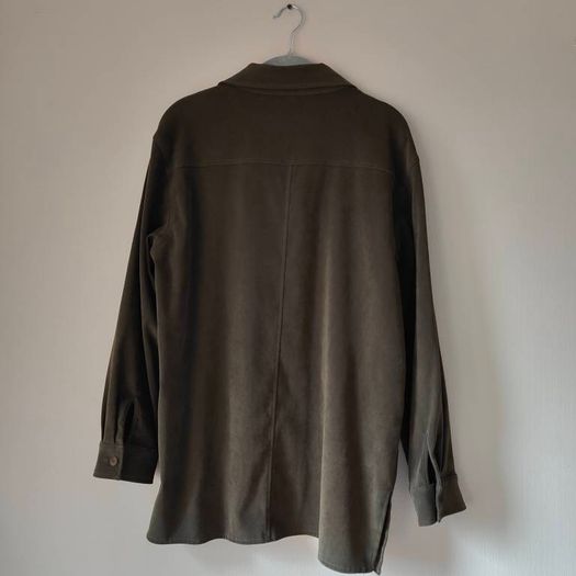 Women's Khaki Suede Shirt/jacket, Size M