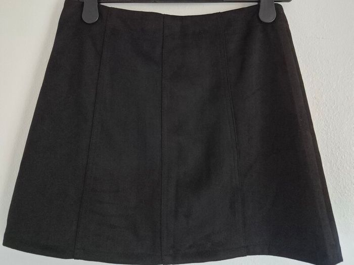 Black Velvet Skirt