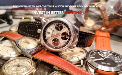 Take better photos of your wristwatch - Buy this Elgato light today.