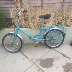 vintage folding bike