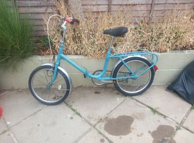 vintage folding bike