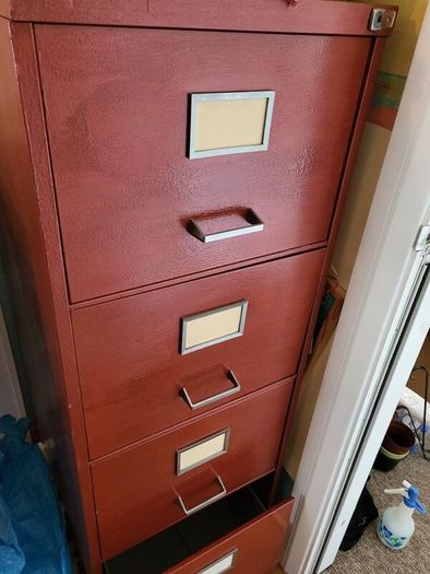 filing cabinet with keys