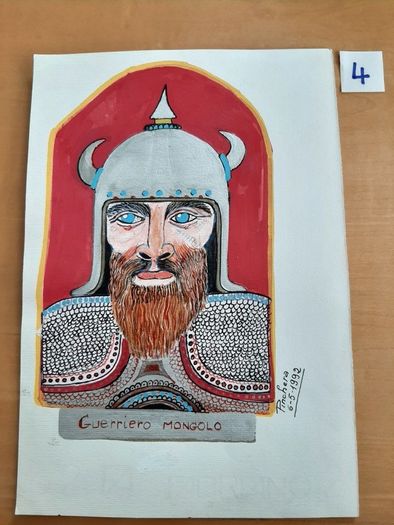 Drawings: Historic warriors and soldiers