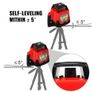 Rotary Laser Level Kit Self-Leveling 500M Range Measurement Instruments Construction Tools for Outdoor Industry Use Image 3