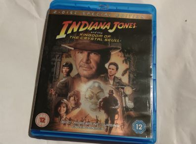 New Indiana Jones and Crystal Skull 2 disc Blu-ray
