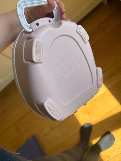 toddler step + carry potty