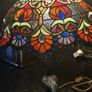 Peacock Eye And Fantail  Large Table Lamp Image 8