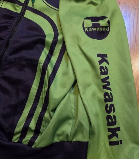 Kawasaki zip up Tshirt hoodie