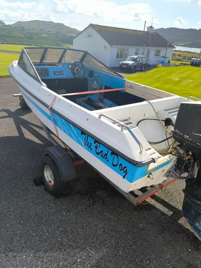15ft 85hp Yamaha Speed Boat & trailer plus extras