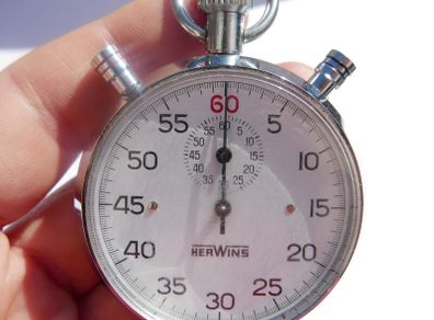 Herwins Vintage Stopwatch Swiss Made