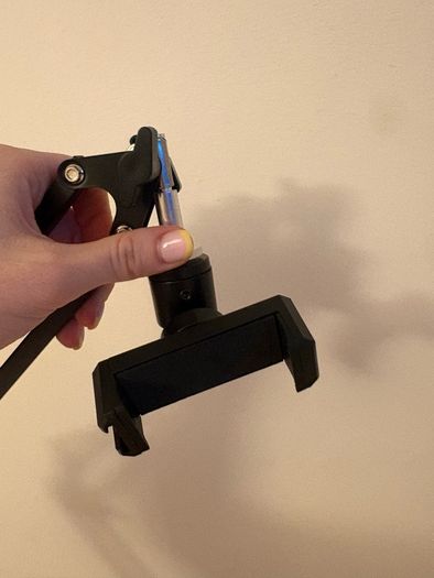 Overhead camera/phone mount