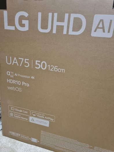 Lg Ua75 50" Led 4k Hdr Smart Tv
