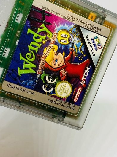 Wendy Every Witch Way Nintendo Game Boy Color Cart Only