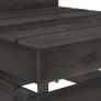 8 Piece Garden Lounge Set Grey Impregnated Pinewood Image 8