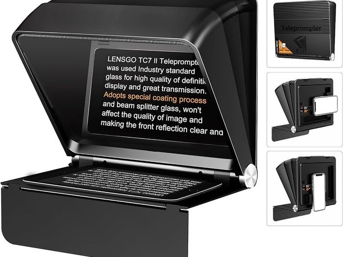 Foldable Teleprompter for Smartphone