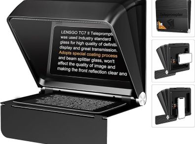 Foldable Teleprompter for Smartphone