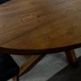 Scandinavian Oval Oak Dining Table 200cm Brand New Image 4