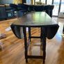 Round Dining Table in Solid Dark Oak Image 3