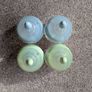 4 small glass baby bottles Image 2