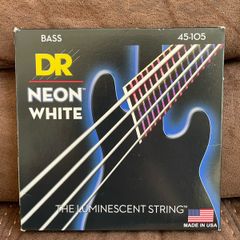 DR Strings Neon White NWB-45