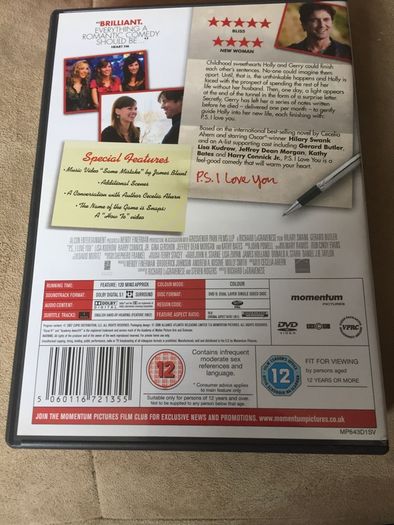 Ps I Love You Dvd