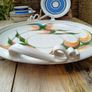 pottery platter, Stoneware Jackson, pottery plate, round platter Image 5