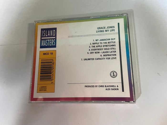 Grace Jones Living My Life CD