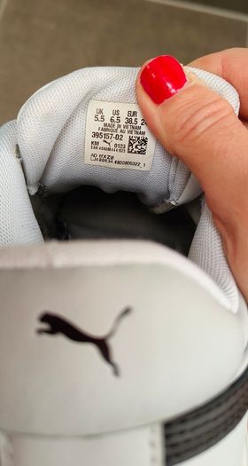 Puma Shoes Black White