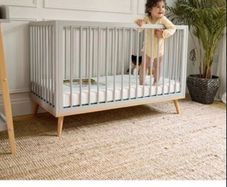 baby cot & new mattress