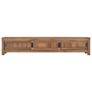 TV Cabinet 150x30x30 cm Solid Teak Wood Image 2