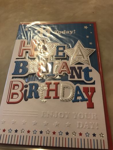 11 th birthday card