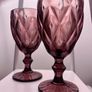 Burgundy wine glasses Image 2