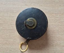Vintage Leather Wrapped 40 Feet Tape Measure
