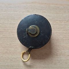 Vintage Leather Wrapped 40 Feet Tape Measure