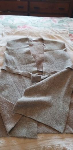 Per Una Grey Sleeveless Cardigan