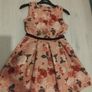 Yumi pink floral Dress size 9-10 Image 2
