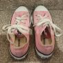 Girls Converse . Size Junior UK 13.5 Image 4