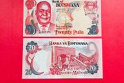 Botswana   20  Pula  2006  Pick  27b ( Uncirculated )