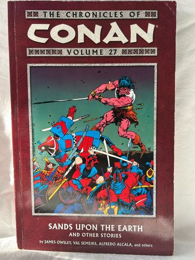 The Chronicles of Conan Volumes 25, 26 and 27 Dark Horse Comics First Editions