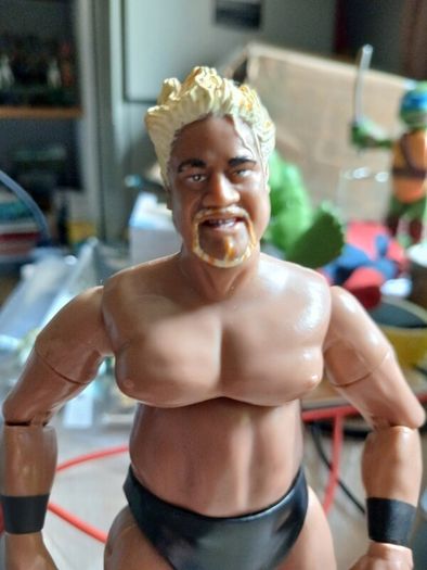 2000 Jakks Pacific WWE WWF Rakishi Action Figure