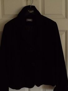 Wallis chocolate brown corduroy short jacket