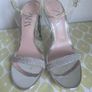 Zara Diamante Silver Stilettos Brand New Size 5 Image 2
