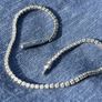 18k white gold  tennis bracelet Image 3