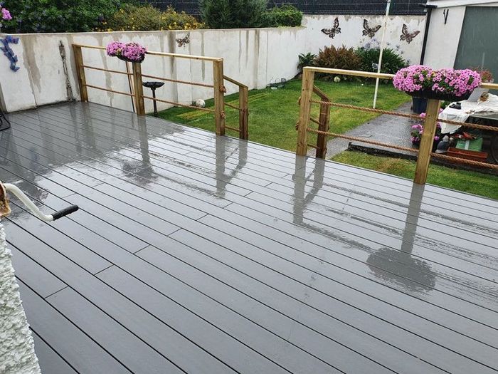 Composite decking supplied and fitted