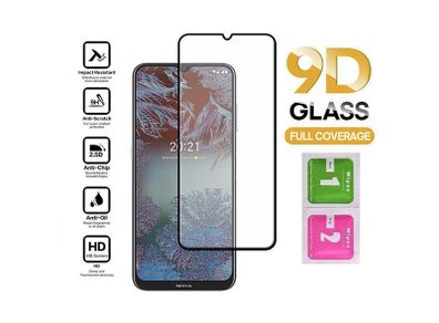 For Nokia G10 / G20 Tempered Glass 9D Screen Protector Full Coverage Glue New - FHT01NTG