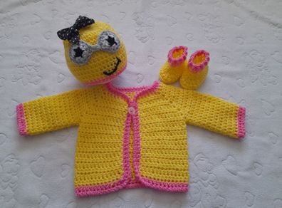 Handmade baby gift sets 0-3 months