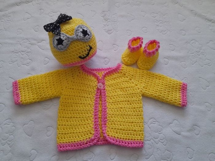Handmade baby gift sets 0-3 months