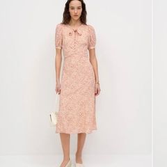 Brand New Vintage Style Reformation Dress uk size 10 Tags Attached